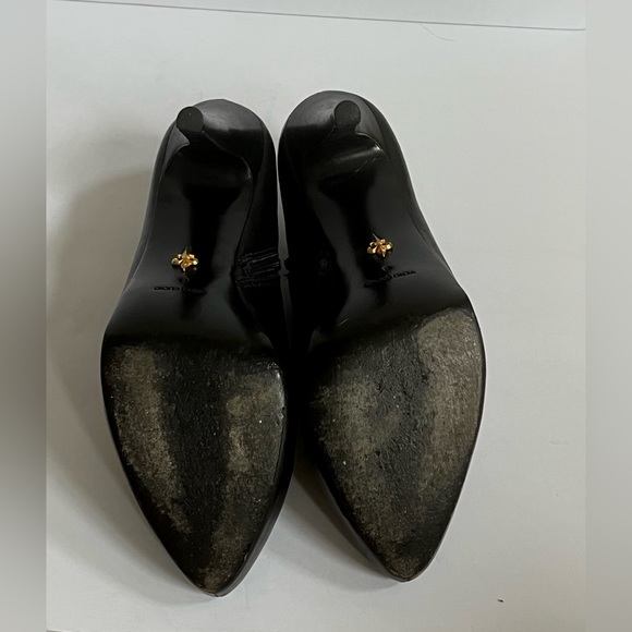 Pour La Victoire Heels Black Booties Boots size 8 - Picture 6 of 7